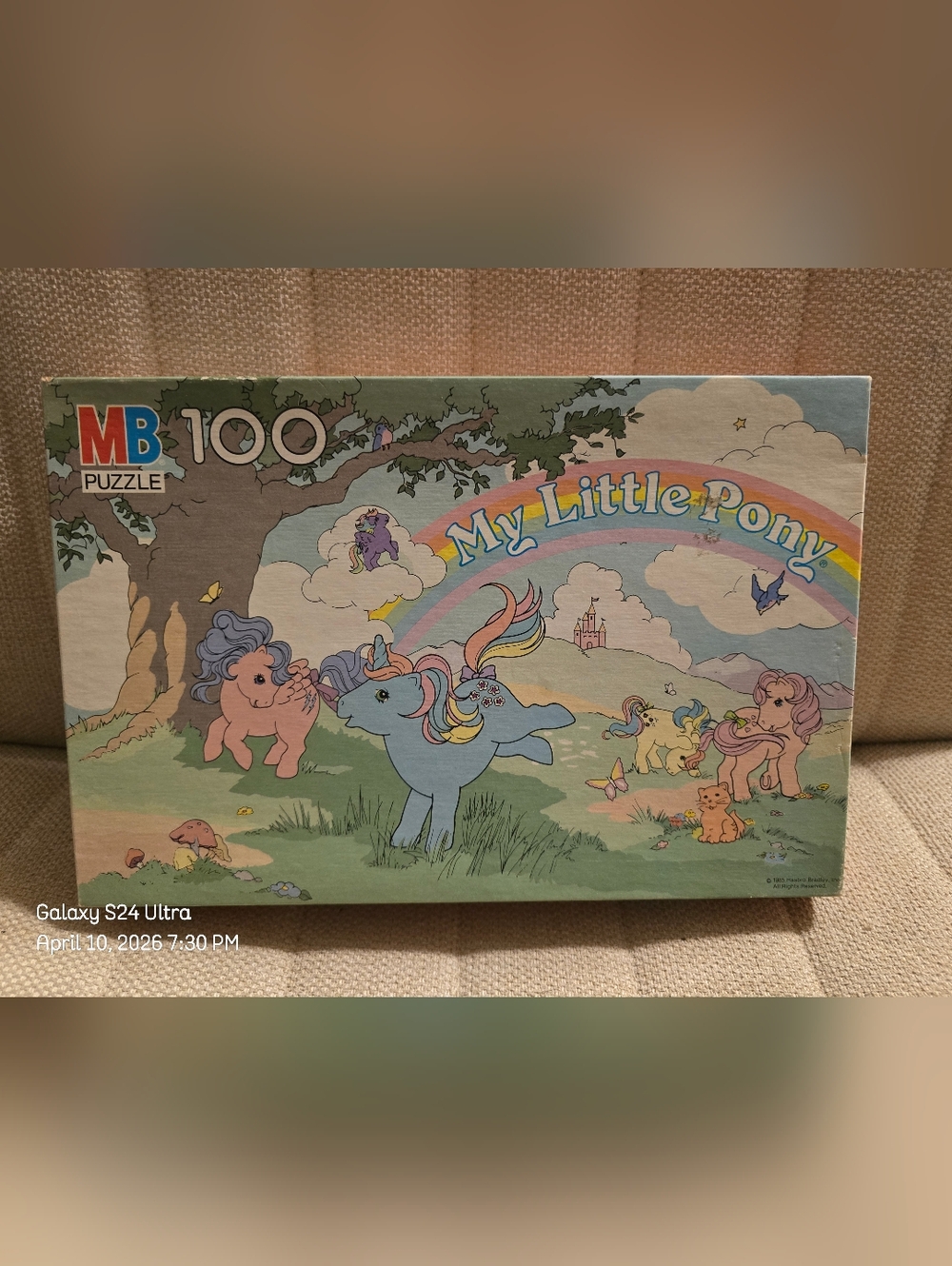 Vintage 1987 My Little Pony Puzzle MB 100 Pieces Sealed